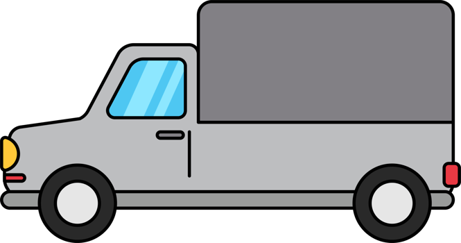 Cute Truck Illustration png