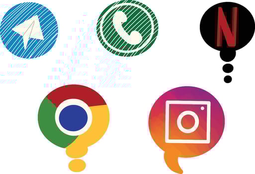 Social Media Icon vector
