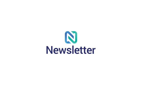 Letter N creative 3d technological modern unique logo vector