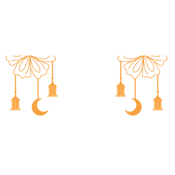 Gold Ramadan Hanging Decorations png