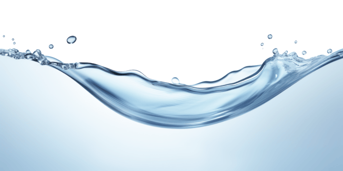 AI generated Droplet Impact on Water Surface Isolated png