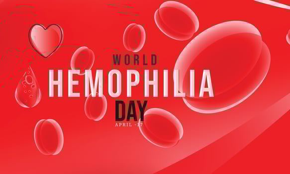 World Hemophilia Day. background, banner, card, poster, template. Vector illustration.
