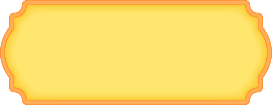 Yellow Banner Button png