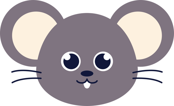 Mouse Animal Head png