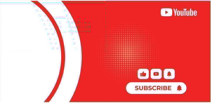 Youtube Geometric Modern Cover. Social Media Profile Header Banner. Banner download, thumbnail, marker, template, kit, branding, thumbnail. vector