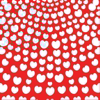 Happy Valentine' s day heart Pattern Background vector
