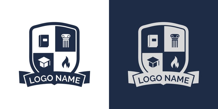 Education Logotype concept. Logo design template. Vector illustration.