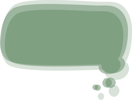 Colorful pastel green color speech bubble balloon, icon sticker memo keyword planner text box banner, flat png transparent element design