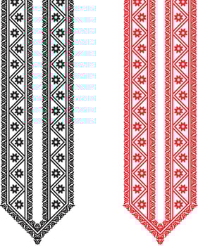 Aztec ethnic patterns are traditional. Geometric oriental seamless pattern. Border decoration. Design for background, wallpaper, vector illustration, textile, carpet, fabric, clothing, and embroidery.