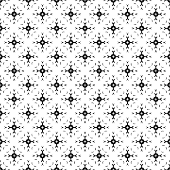 Black seamless abstract pattern. Overlay for background and backdrop. Ornamental design. PNG graphic illustration with transparent background.