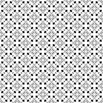 Black seamless abstract pattern. Overlay for background and backdrop. Ornamental design. PNG graphic illustration with transparent background.