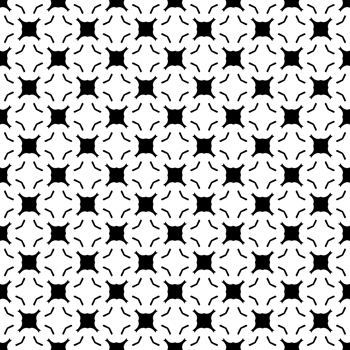 Black seamless abstract pattern. Overlay for background and backdrop. Ornamental design. PNG graphic illustration with transparent background.