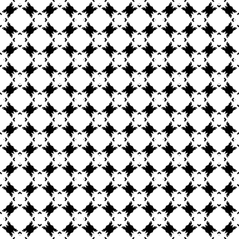 Black seamless abstract pattern. Overlay for background and backdrop. Ornamental design. PNG graphic illustration with transparent background.