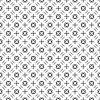 Black seamless abstract pattern. Overlay for background and backdrop. Ornamental design. PNG graphic illustration with transparent background.