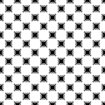 Black seamless abstract pattern. Overlay for background and backdrop. Ornamental design. PNG graphic illustration with transparent background.