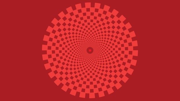 Abstract spiral dotted valentine love background. vector