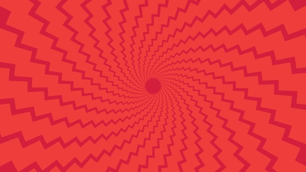 Abstract spiral dotted valentine love background. vector