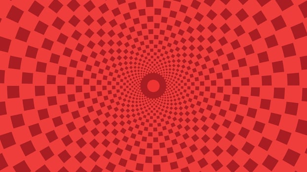 Abstract spiral dotted valentine love background. vector