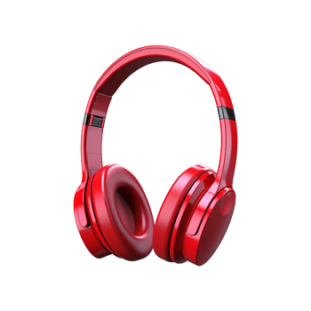 AI generated Wireless headphone isolated on transparent background png