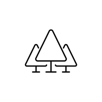 Forest Wood Icon For Design, Infographics, Apps vector