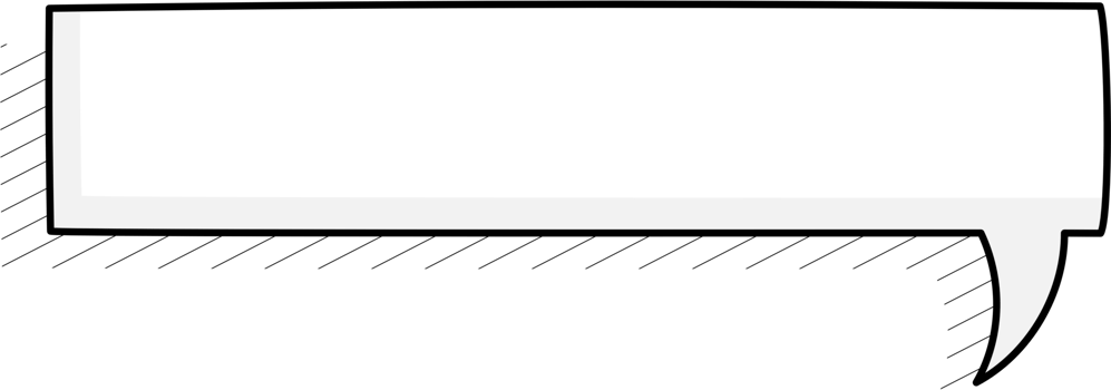 Black and white speech bubble balloon, icon sticker memo keyword planner text box banner, flat png transparent element design