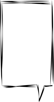 Black and white speech bubble balloon, icon sticker memo keyword planner text box banner, flat png transparent element design