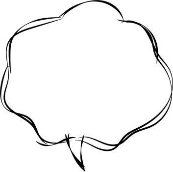 Black and white speech bubble balloon, icon sticker memo keyword planner text box banner, flat png transparent element design