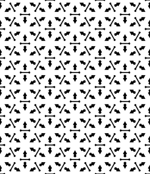 Black seamless abstract pattern. Overlay for background and backdrop. Ornamental design. PNG graphic illustration with transparent background.