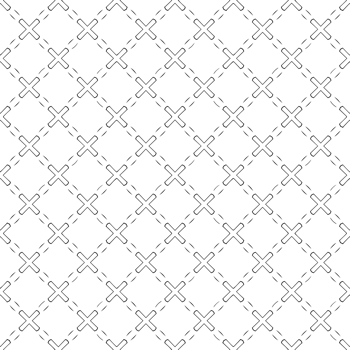 Black seamless abstract pattern. Overlay for background and backdrop. Ornamental design. PNG graphic illustration with transparent background.