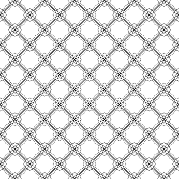Black seamless abstract pattern. Overlay for background and backdrop. Ornamental design. PNG graphic illustration with transparent background.