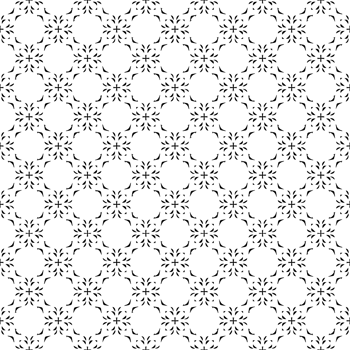 Black seamless abstract pattern. Overlay for background and backdrop. Ornamental design. PNG graphic illustration with transparent background.