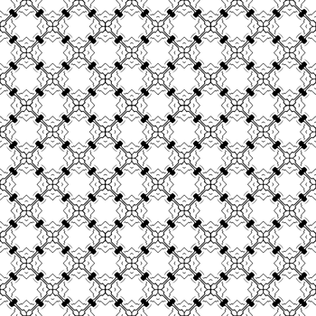 Black seamless abstract pattern. Overlay for background and backdrop. Ornamental design. PNG graphic illustration with transparent background.