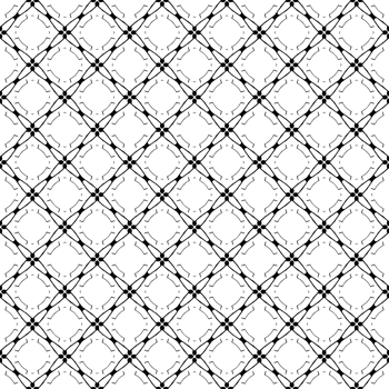 Black seamless abstract pattern. Overlay for background and backdrop. Ornamental design. PNG graphic illustration with transparent background.