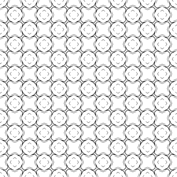 Black seamless abstract pattern. Overlay for background and backdrop. Ornamental design. PNG graphic illustration with transparent background.