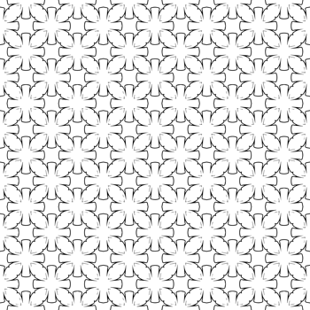 Black seamless abstract pattern. Overlay for background and backdrop. Ornamental design. PNG graphic illustration with transparent background.
