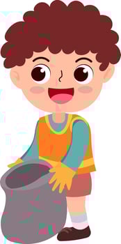 cute children  cartoon style vector