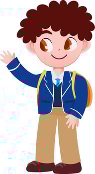 cute children  cartoon style vector