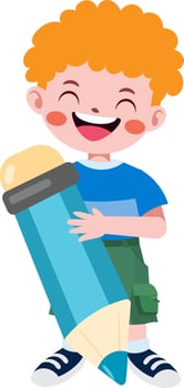 cute children  cartoon style vector