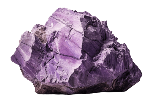 AI generated Heavy Purple Rock Texture png