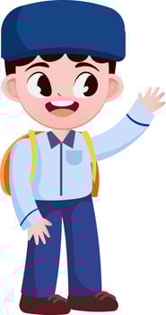 cute children  cartoon style vector