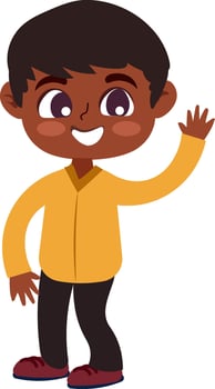 cute children  cartoon style vector