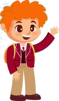 cute children  cartoon style vector