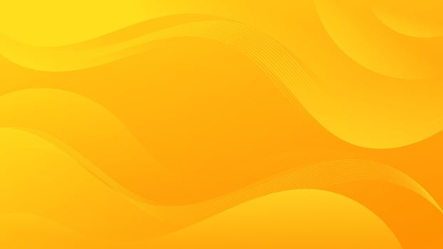 Abstract yellow Background with Wavy Shapes. flowing and curvy shapes. This asset is suitable for website backgrounds, flyers, posters, and digital art projects. vector