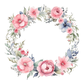 AI generated Watercolor Floral Flower Design, Watercolor Flower Arrangements Floral, Watercolor Flower Design, Flower Sublimation Floral Clipart, Wedding Decoration png