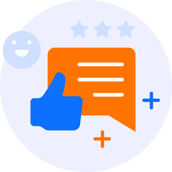 customer feedback modern icon clipart illustration png