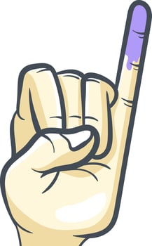 Pemilu aka Indonesian General Election vector