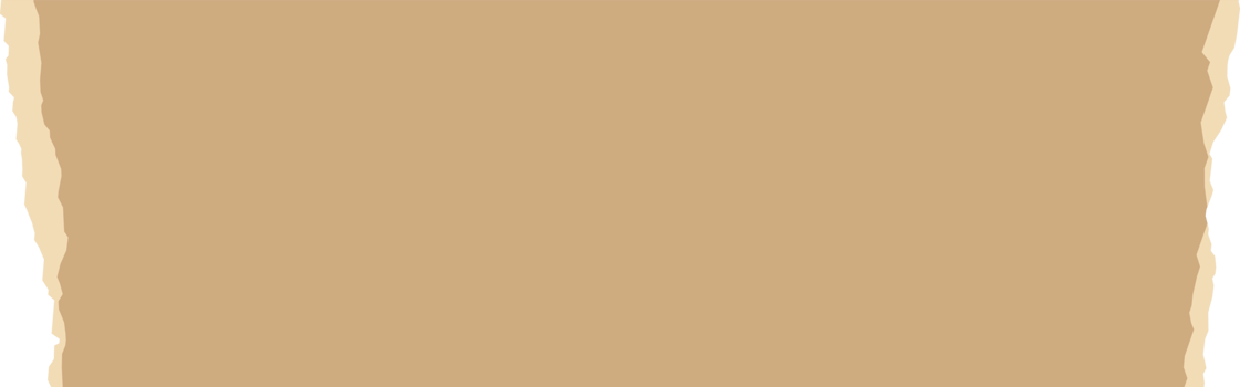 Neutral minimal patterned kraft paper decoration tape. Flat design. png