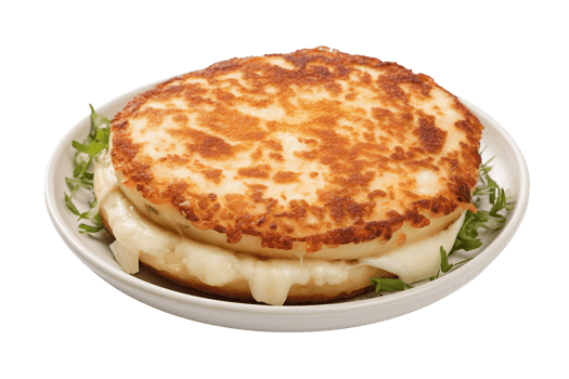 AI generated Cheese Manakeesh with Transparent Background. png