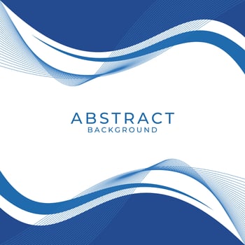 Abstract curved and wave lines background template vector