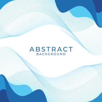 Abstract curved and wave lines background template vector